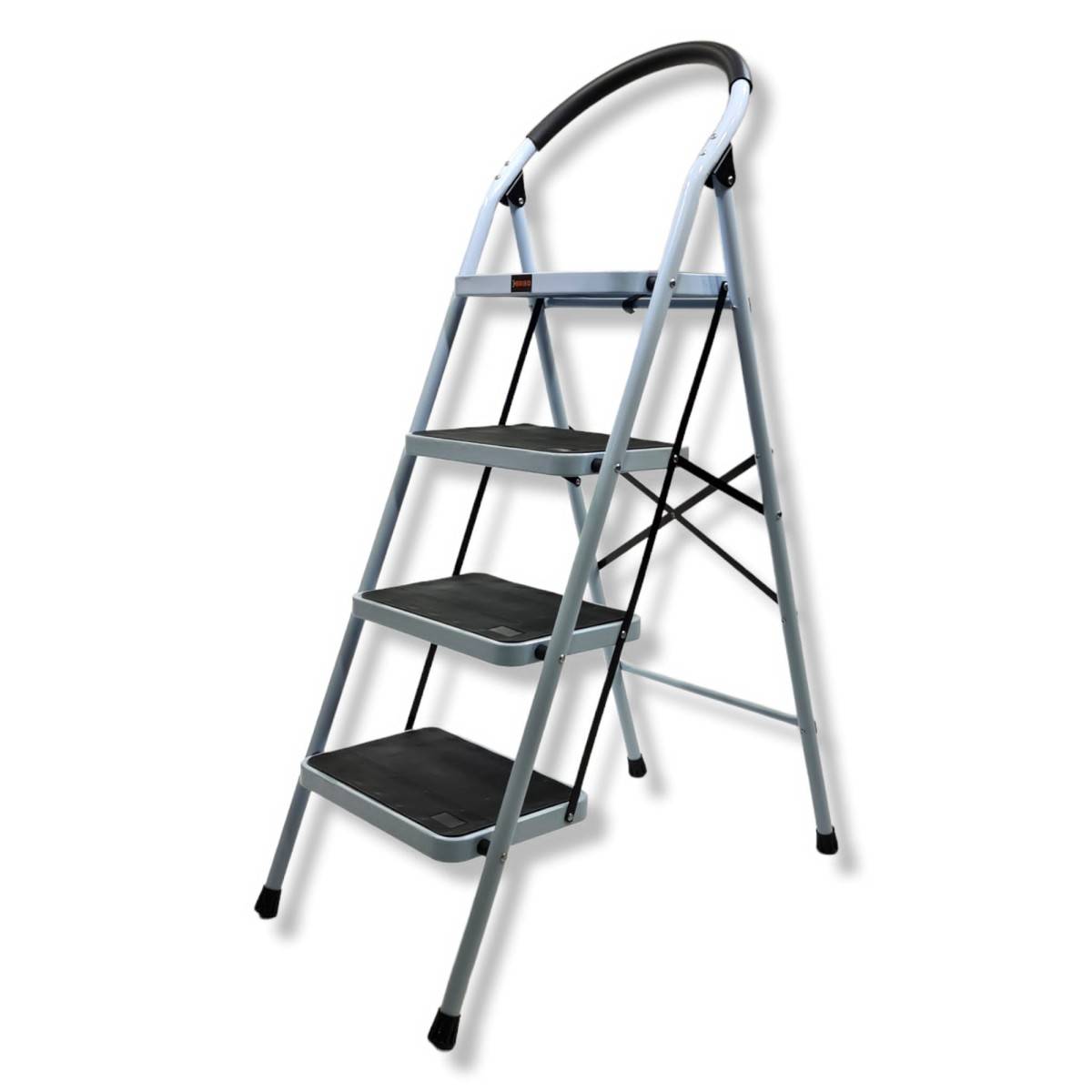 Escabeau Marche-pied pliant 4 niveaux Portée Max 150 kg BRIXO - Image 3