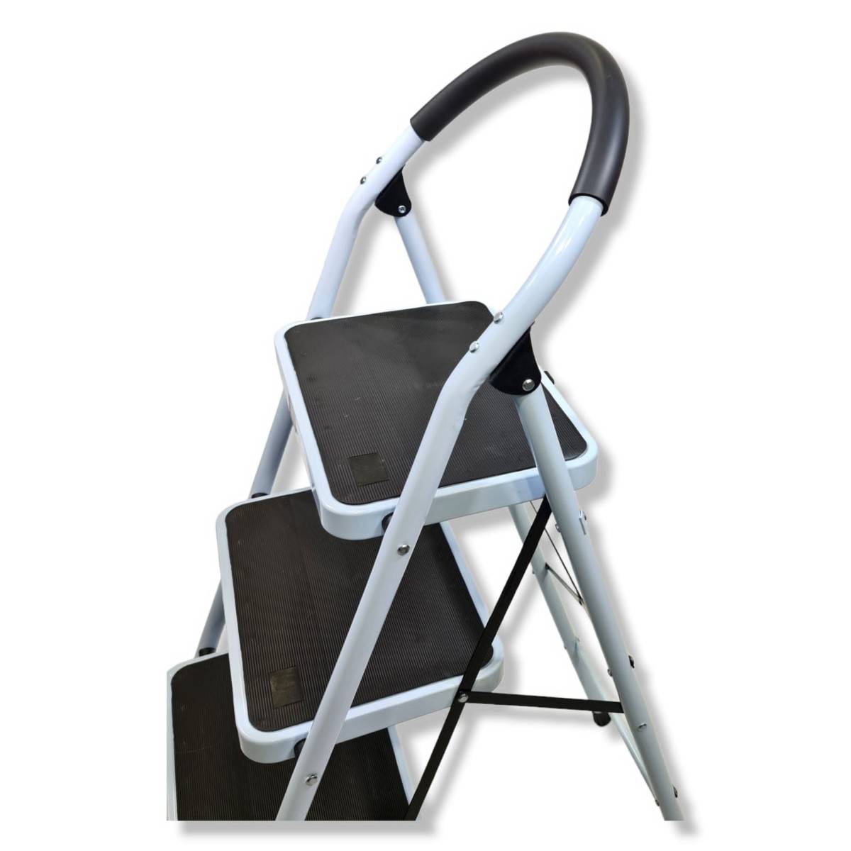 Escabeau Marche-pied pliant 4 niveaux Portée Max 150 kg BRIXO - Image 4