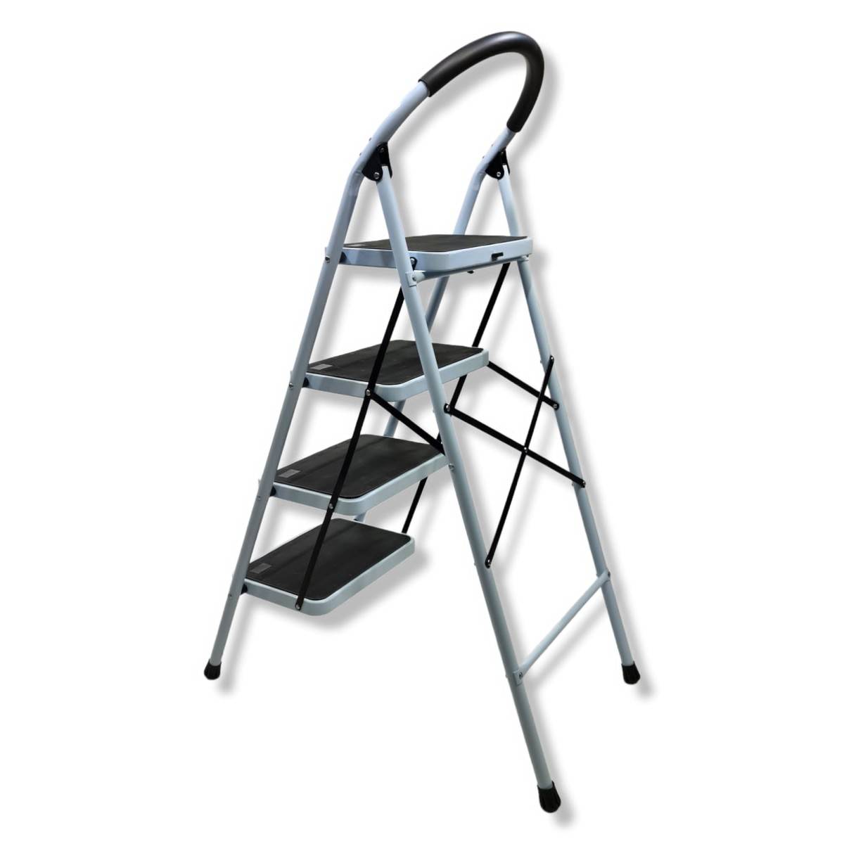 Escabeau Marche-pied pliant 4 niveaux Portée Max 150 kg BRIXO - Image 6