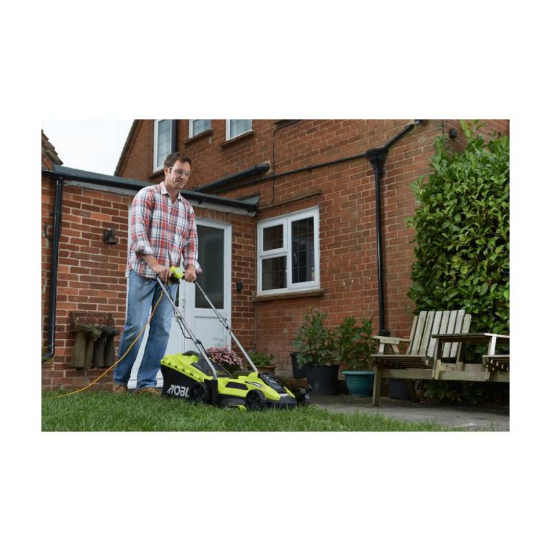Ryobi - Pack RYOBI Tondeuse électrique 1300W Coupe 33cm RLM13E33S - Lame de tondeuse électrique 33cm RAC420 - Image 3