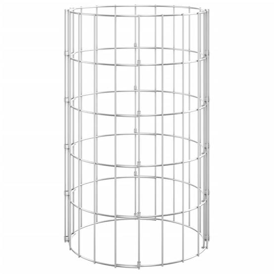 PANGIVO - Poteau à gabion circulaire acier galvanisé Ø30 x 50 cm - PANGIVO - Image 3