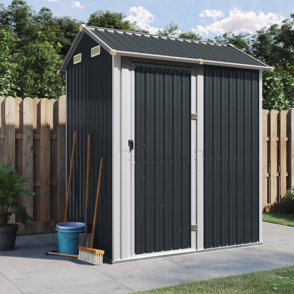 Vidaxl - Abri de jardin Anthracite 192 x 152,5 x 237 cm Acier galvanisé vidaXL 364531 - Image 1