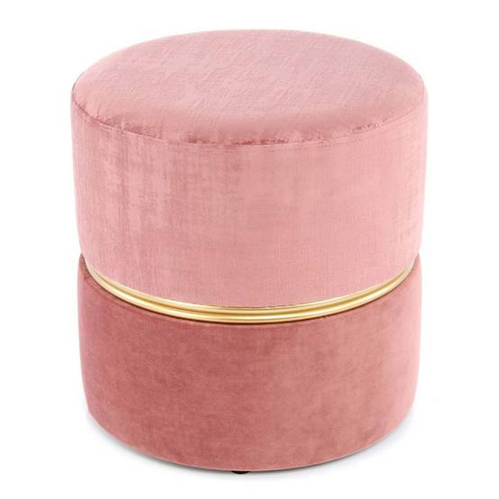 Pouf Ronde Rose Pouf Rond Design