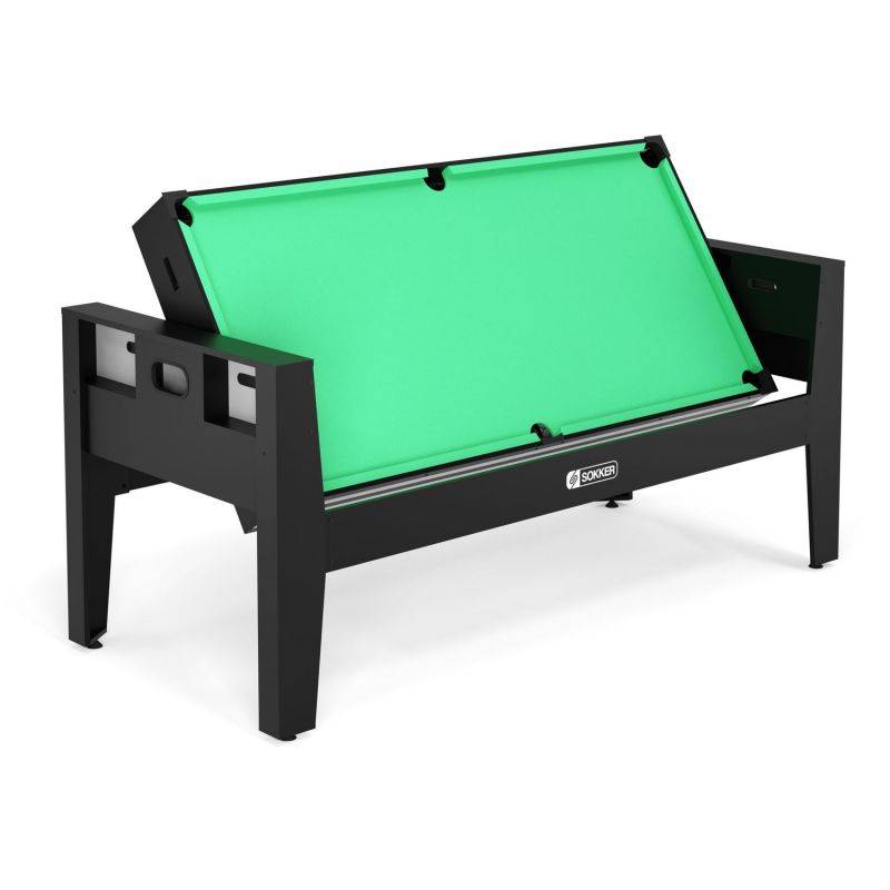 Support magnétique pour craie de billard – Boîte à craie en alliage d' aluminium performant et clip de ceinture pour fournitures de billard – Plusieurs couleurs – Noir