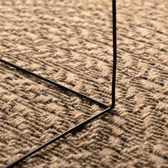 Très Grand Tapis de Jardinen Polypropylène Aspect Jute pour Terrasse Brun 200x290 cm – ComfortXL Outdoor Living - Image 4