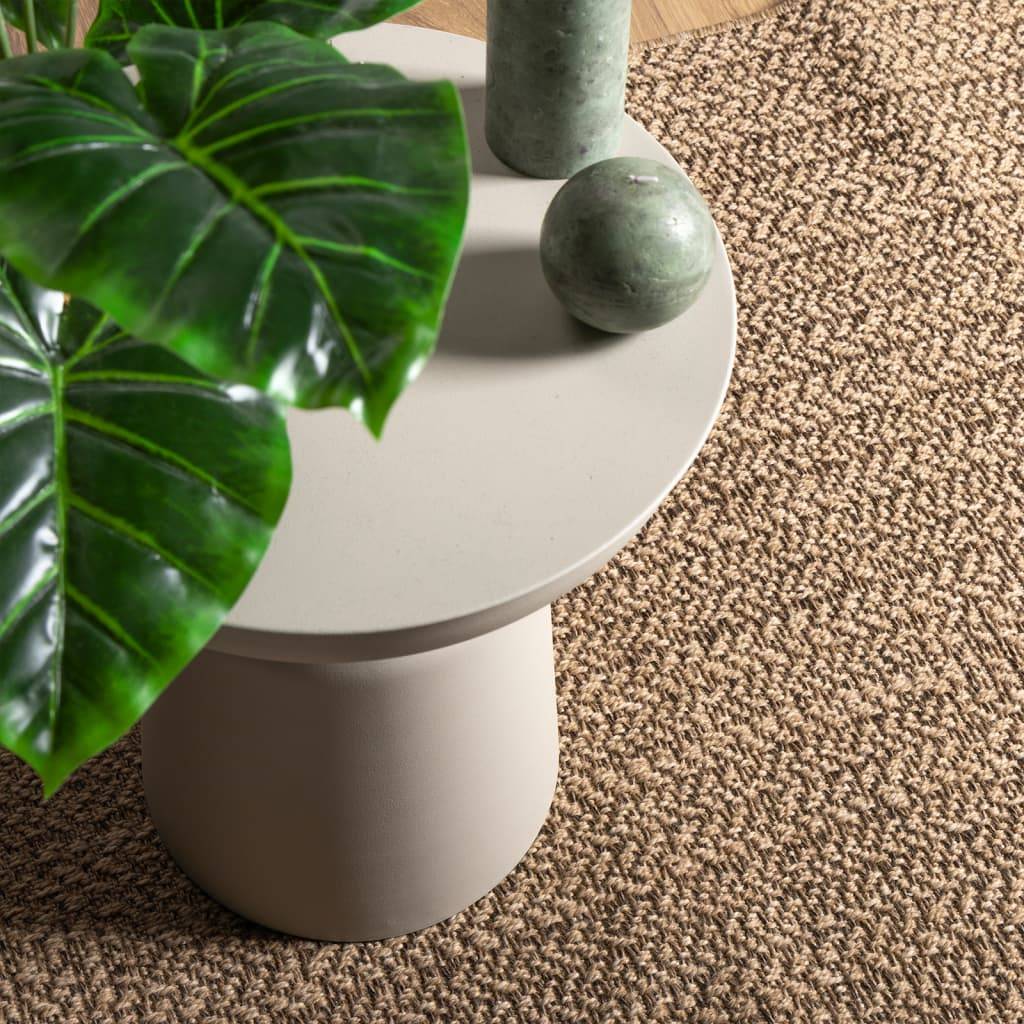 Très Grand Tapis de Jardinen Polypropylène Aspect Jute pour Terrasse Brun 200x290 cm – ComfortXL Outdoor Living - Image 2