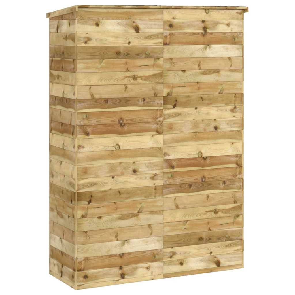 Vidaxl - Abri à outils de jardin 123x45x171 cm Bois de pin imprégné vidaXL 318196 - Image 7