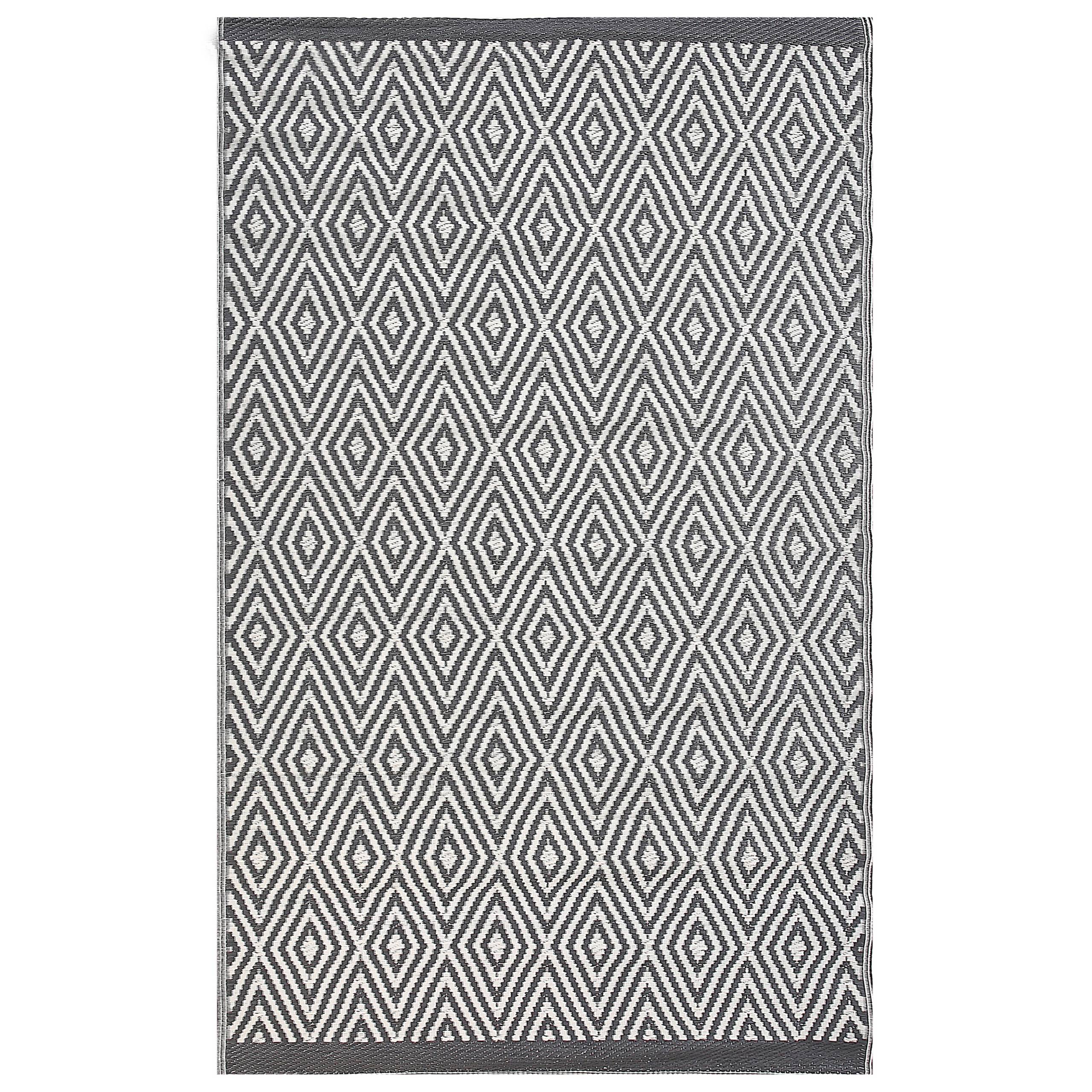 Beliani - Tapis d'extérieur Polypropylène Gris SIKAR - Beliani - Image 1
