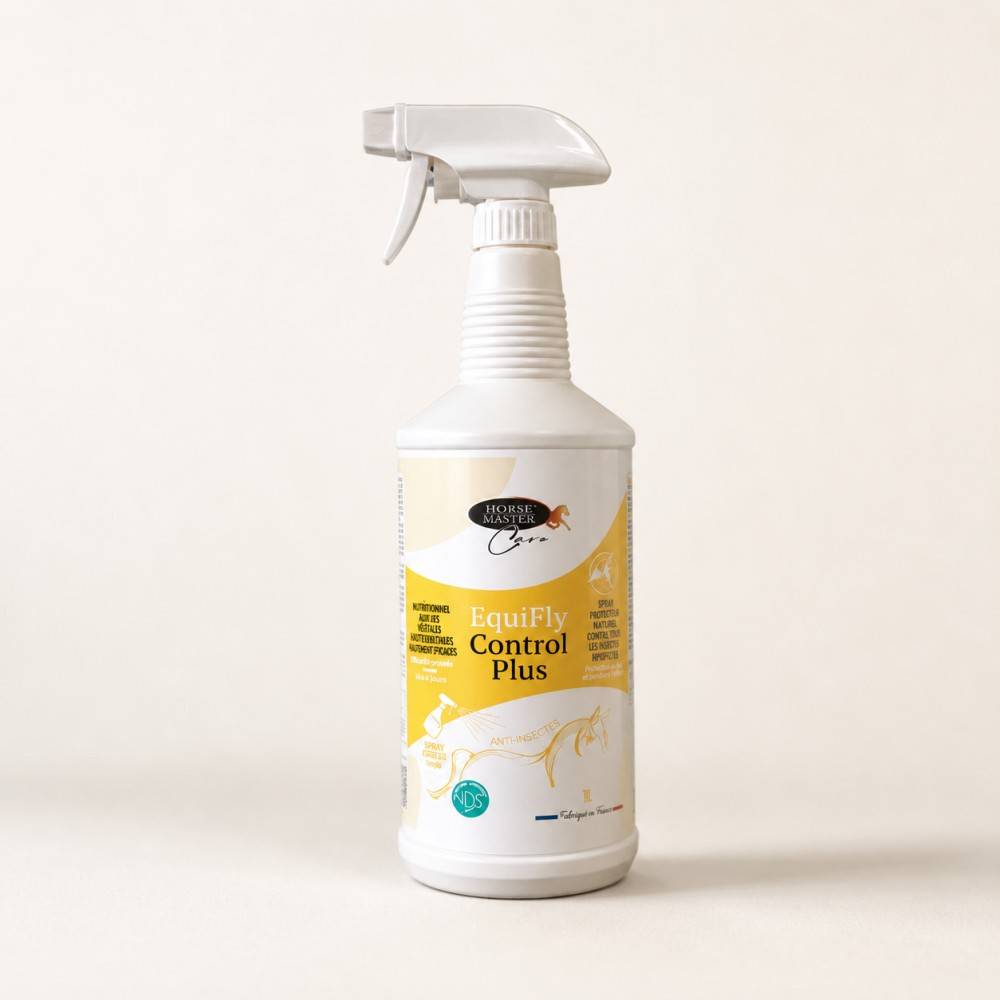 EQUIFLY Control Plus - Répulsif Mouches et Taons pour Cheval 5 L