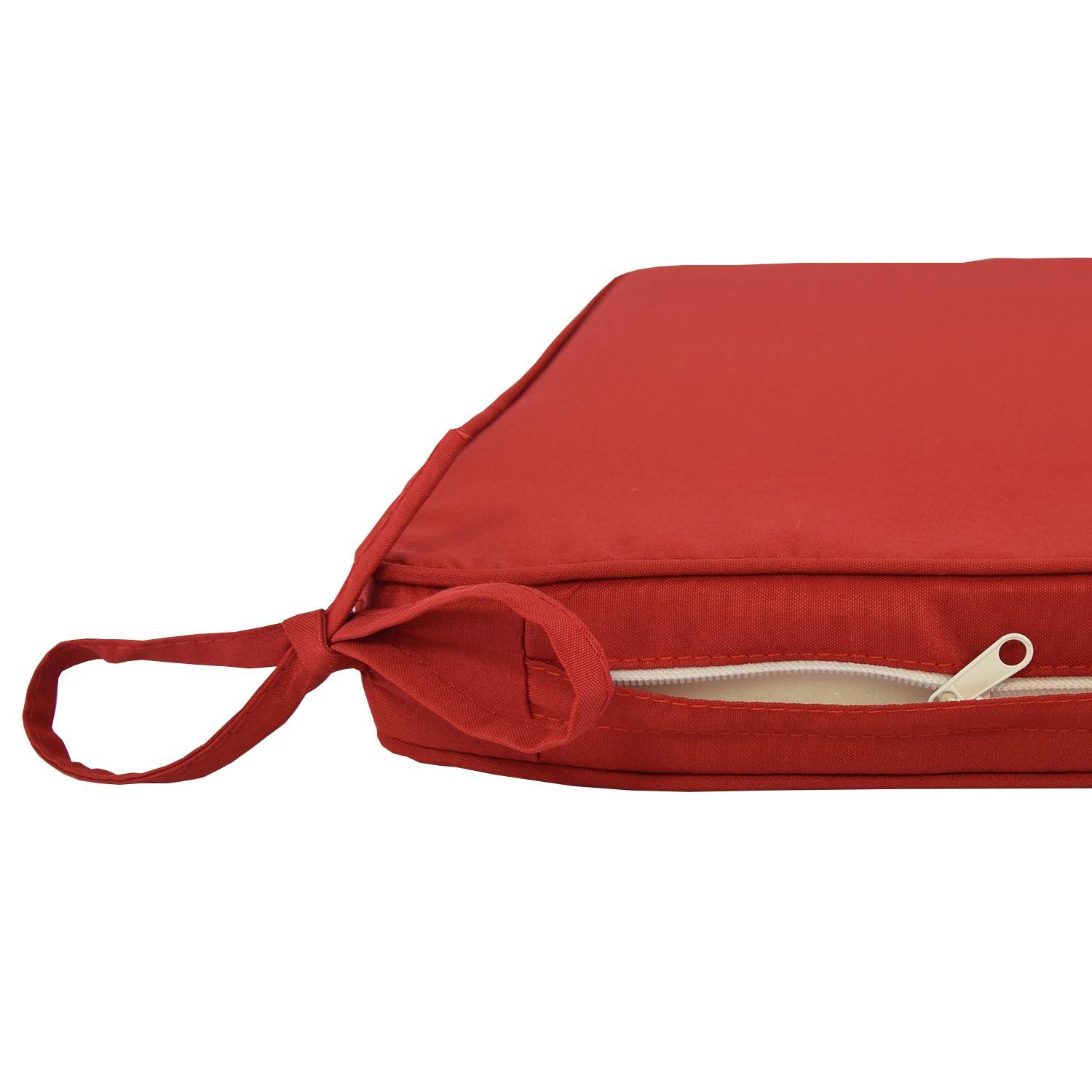 Coussin Rouge pour chaises et fauteuils pliants - TECK'Attitude - Image 3