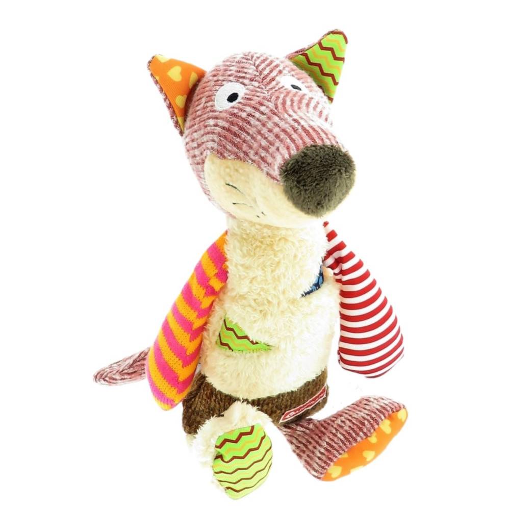 Animallparadise - Peluche renard Vito 32 cm, jouet chien - Image 4