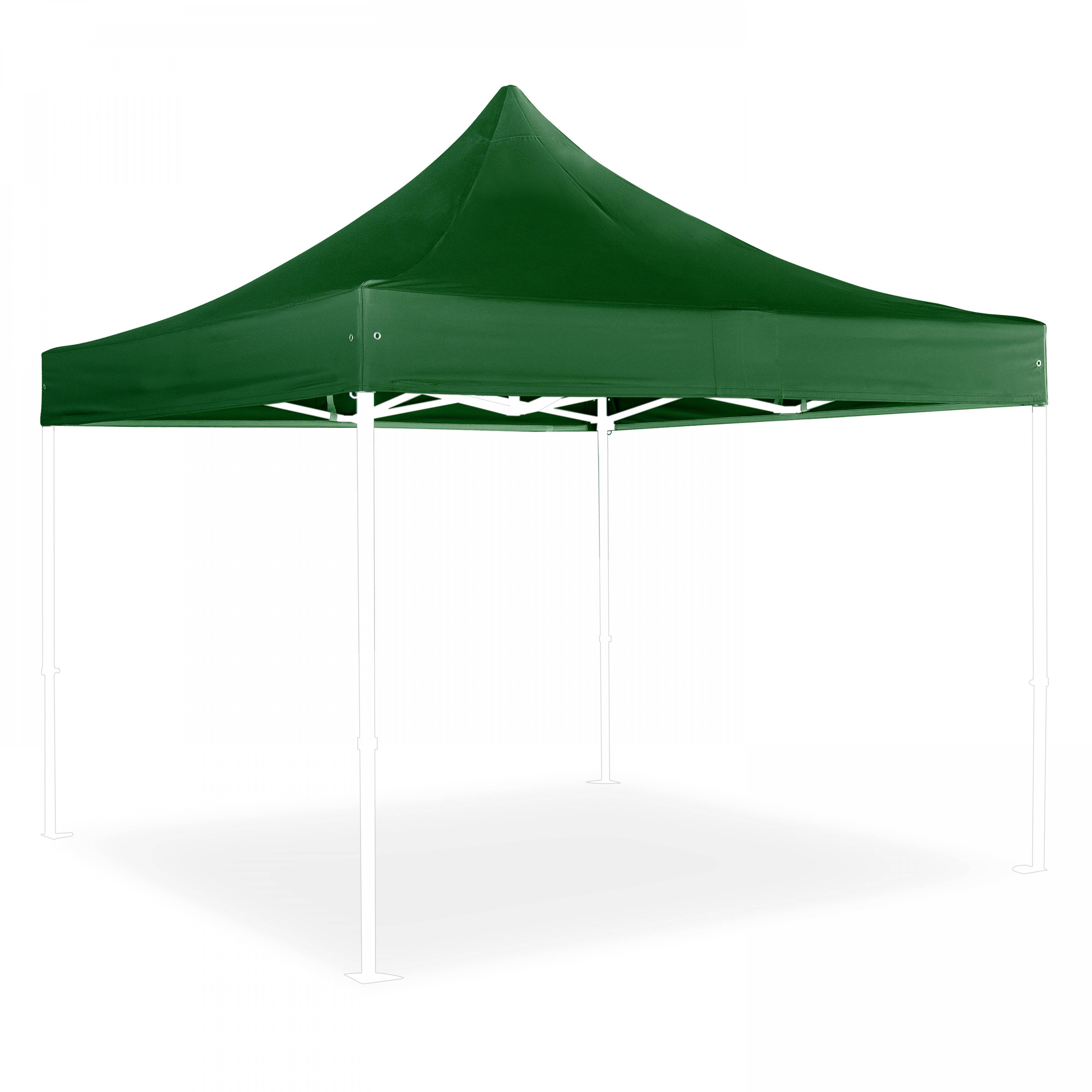 Oviala - Toit pour tente pliante 3x3 m vert PRO 40 - Oviala