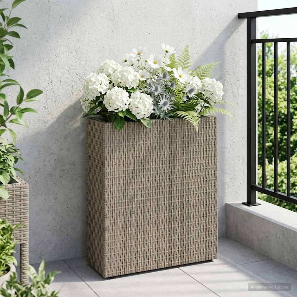 PANGIVO - Cache-pot polyrotin 55 x 22 x 70 cm - PANGIVO