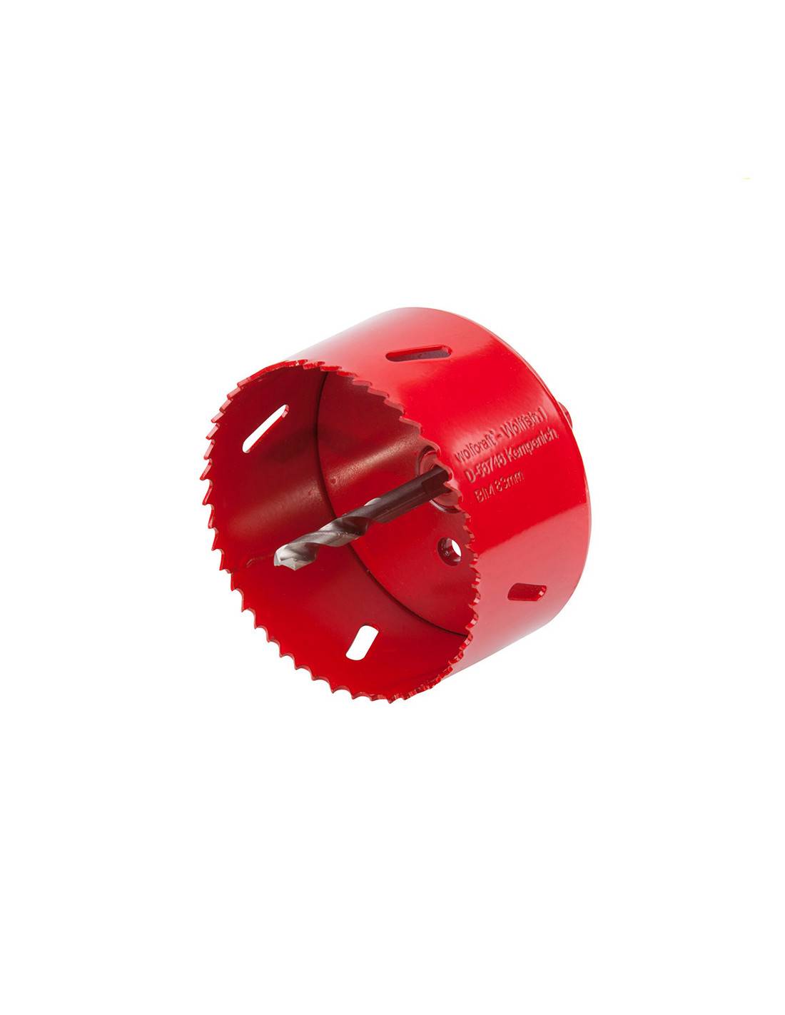 Scie Couronne Bim Complete Avec Adaptateur Et Foret Pilote ø83mm 5476000 Wolfcraft - Image 1