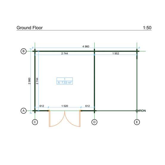 Eden Partenaire Jardin - Abri de jardin en bois mono pente de 9m² et auvent de 6m² - Image 6