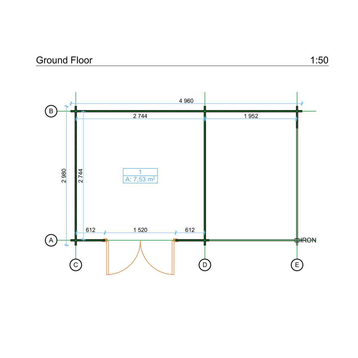 Eden Partenaire Jardin - Abri de jardin en bois mono pente de 9m² et auvent de 6m² - Image 6
