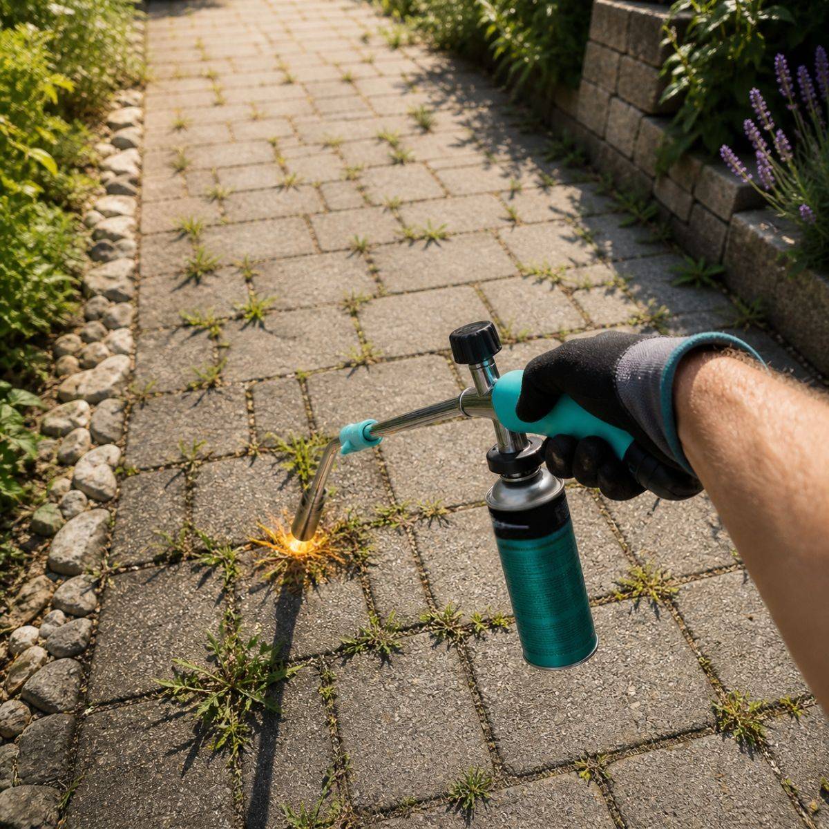 Désherbeur thermique Brule Herbes Allumage piezo KZ GARDEN - Image 3