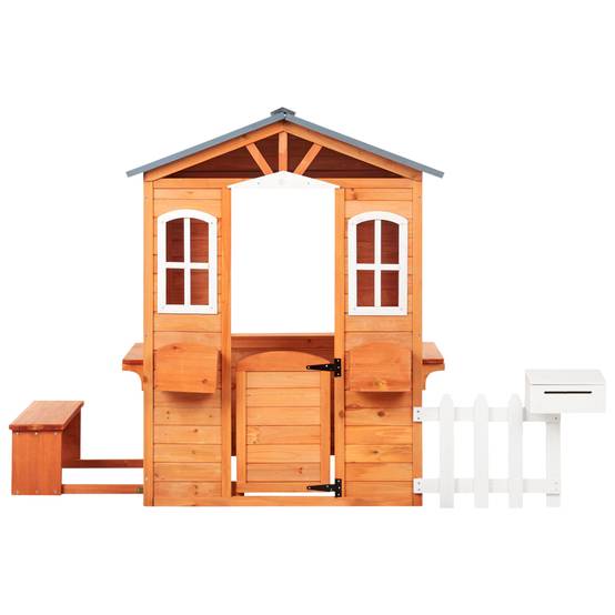 Aiyaplay - Cabane de jardin pour enfant en bois sapin - Dimensions 165x116,5x163,5cm - Cuisine Aiyaplay - Cabane de jardin pour enfant en bois sapin - Dimensions 165x116,5x163,5cm - Cuisine