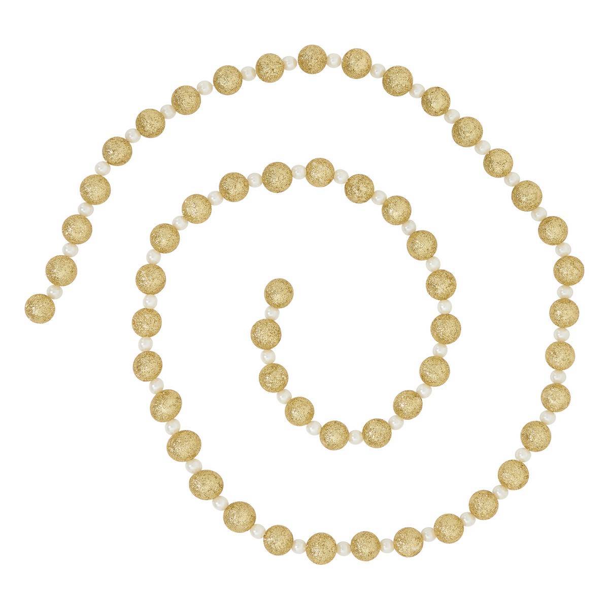 GDN PLF BOULES PERLES OR 180CM ATMOSPHERA CREATEUR D'INTERIEUR - Image 1