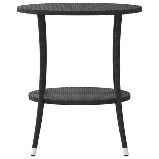 ComfortXL - Salon de Jardin 2 Personnes Résine Tressée Chaises Inclinables et Table Basse pour Balcon Noir – ComfortXL Outdoor Living - Image 7