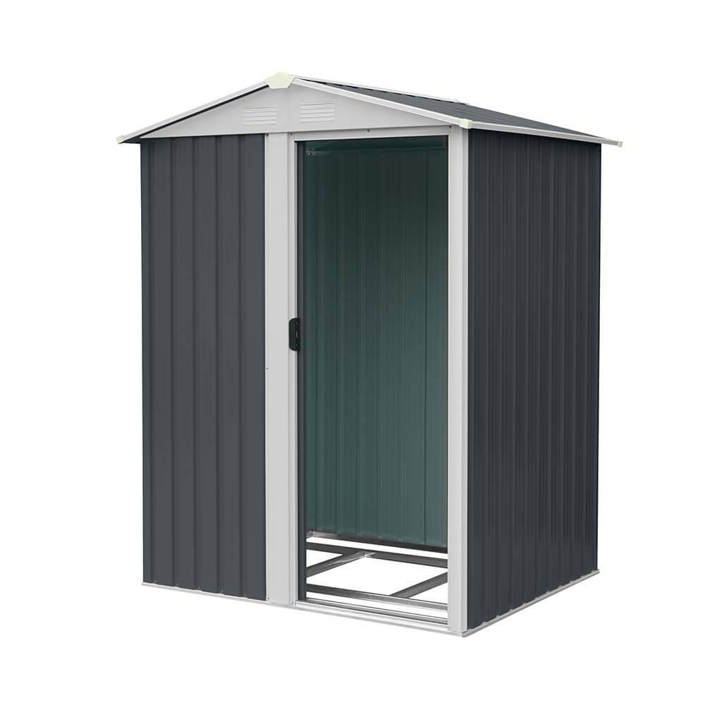 Abri à outils en acier galvanisé HOME DELUXE BOHIO S - 151 x 189 cm - Image 4