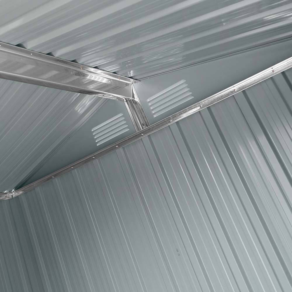 Abri à outils en acier galvanisé HOME DELUXE BOHIO S - 151 x 189 cm - Image 9