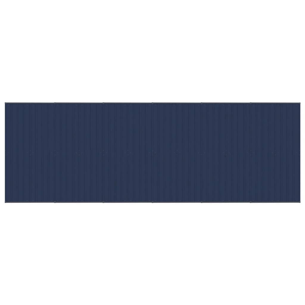 Vidaxl - Chenil d'extérieur avec toit pour chiens Acier 11,06 m² vidaXL 3098015 - Image 6