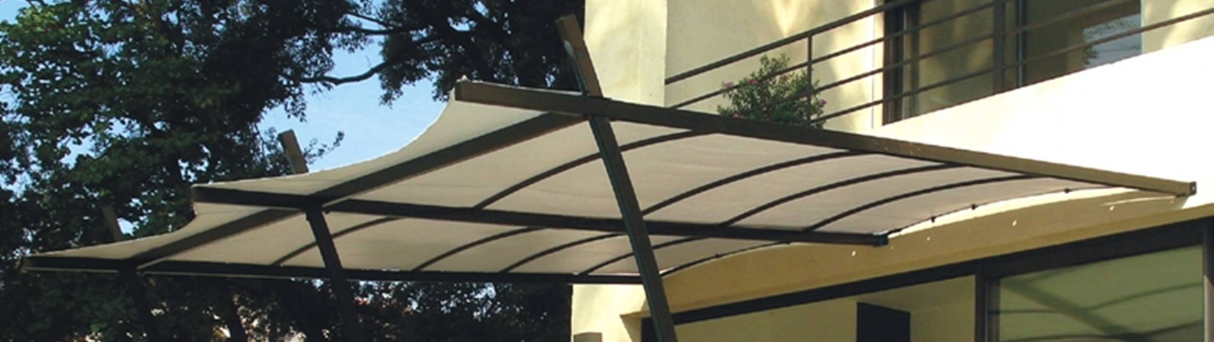 Couleurs du monde - Toile d'ombrage légère 260gr/m² en polyester écru pour pergola Sydney  - Couleurs du Monde - Image 2