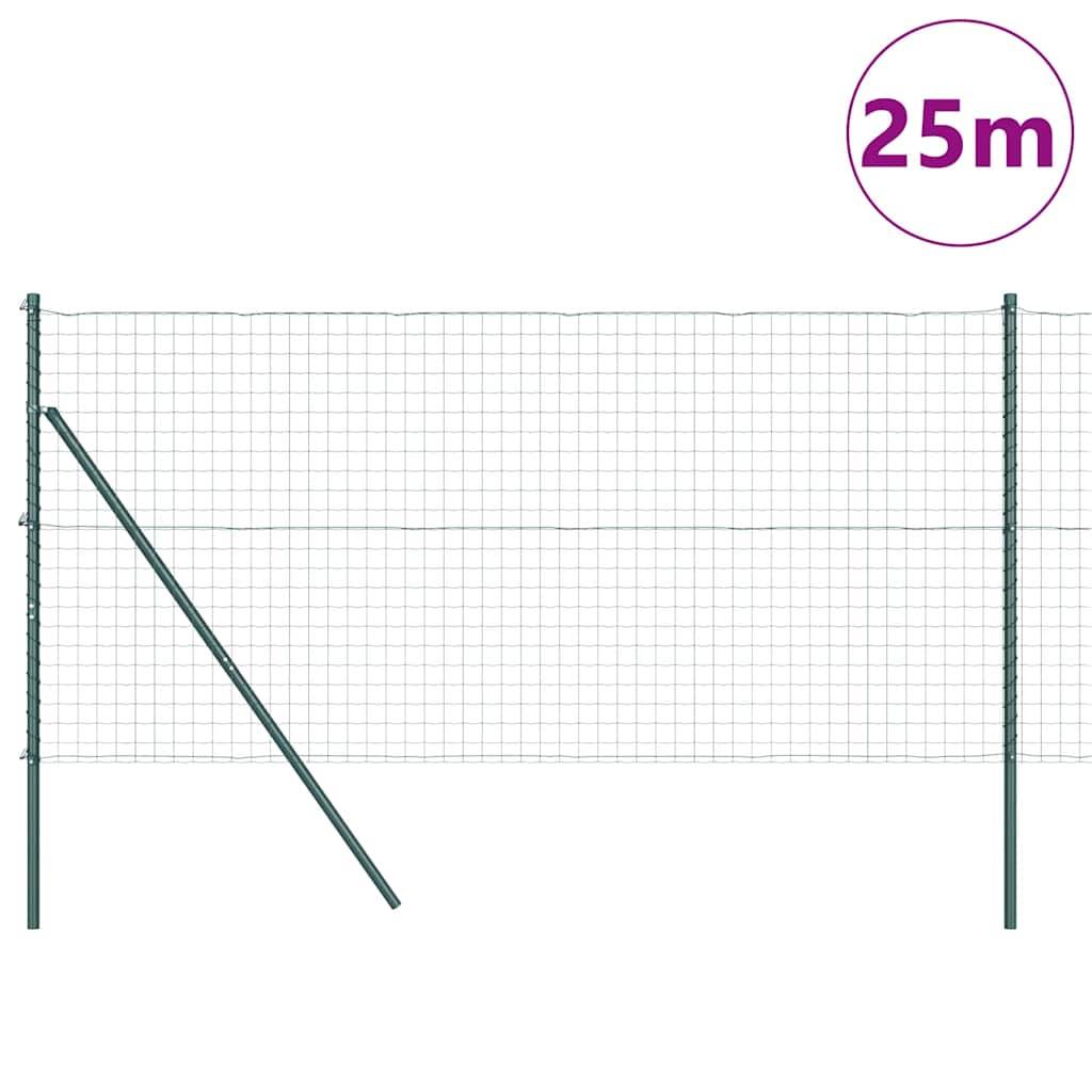 PANGIVO - Clôture acier PVC verte 1 x 25 m, Poids :36.19kg - PANGIVO - Image 3