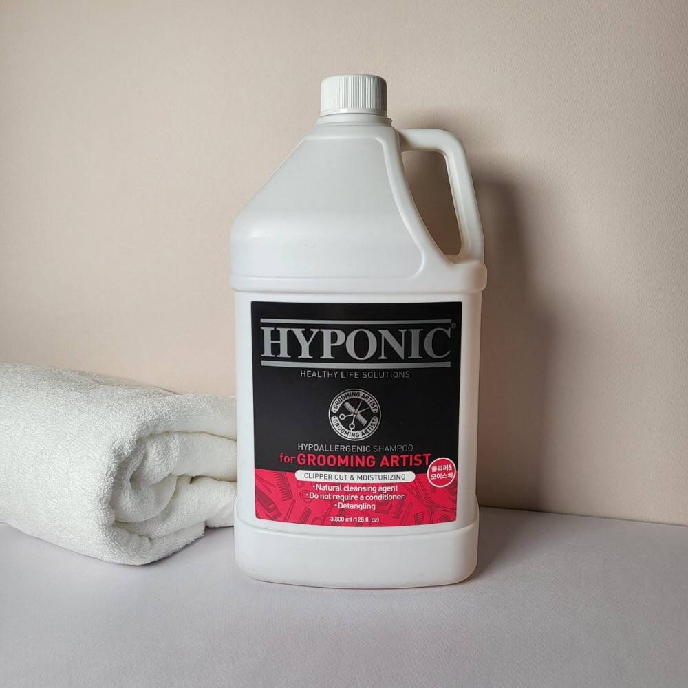 Shampoing hydratant Grooming Artist 3,8 L HYPONIC - Image 5