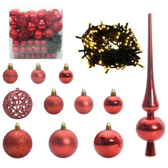 Sapin de Noël | Arbre de Noël Artificiel à Branches Articulées Blanc 240 cm Maison Chic - Image 6