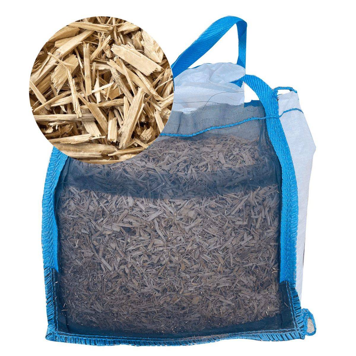 Gueules Des Bois - Mulch paillage couvre sol 125 Litres Naturel - Image 1
