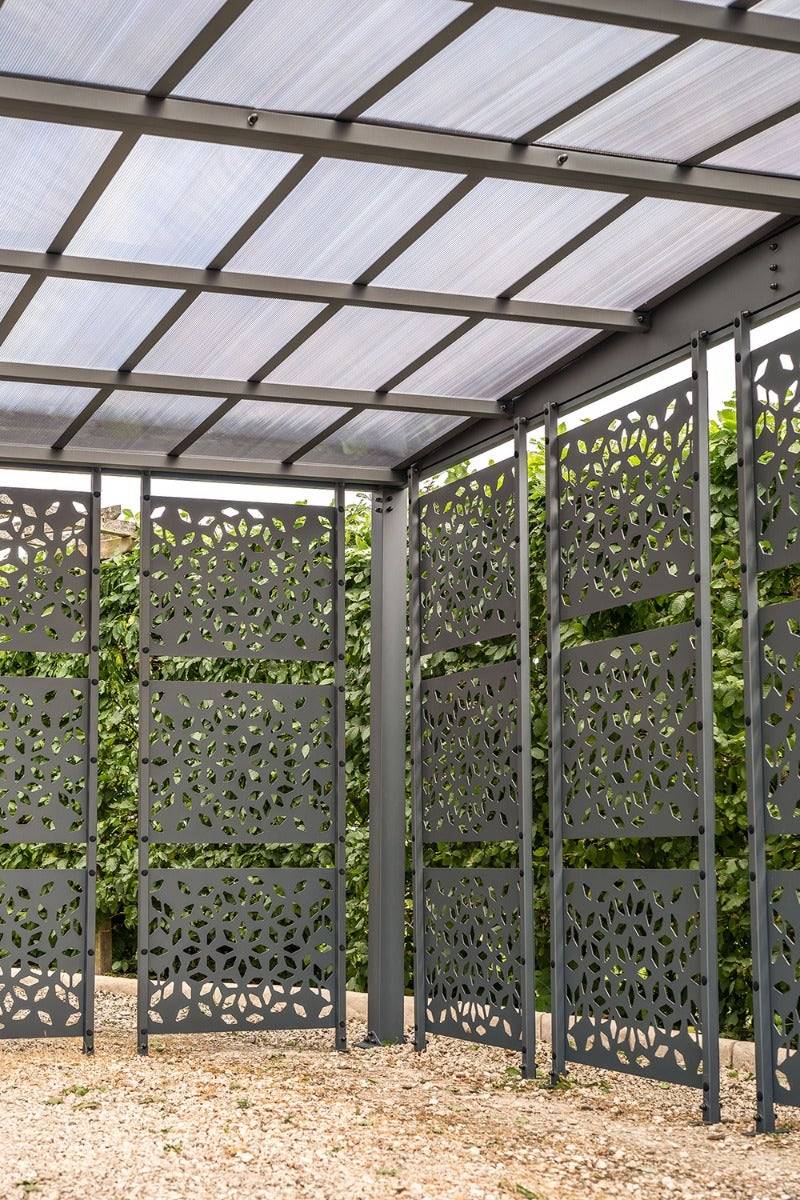 Trigano Jardin - Carport aluminium Trigano - LIBECCIO + 8 claustras - 16 m² - Image 4