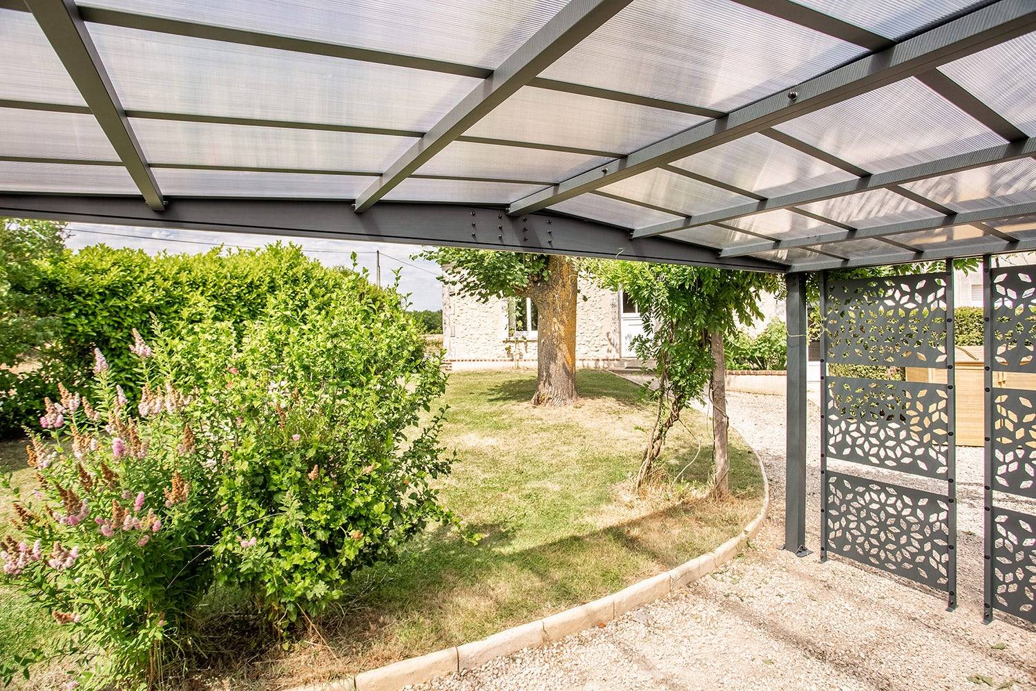 Trigano Jardin - Carport aluminium Trigano - LIBECCIO + 8 claustras - 16 m² - Image 8