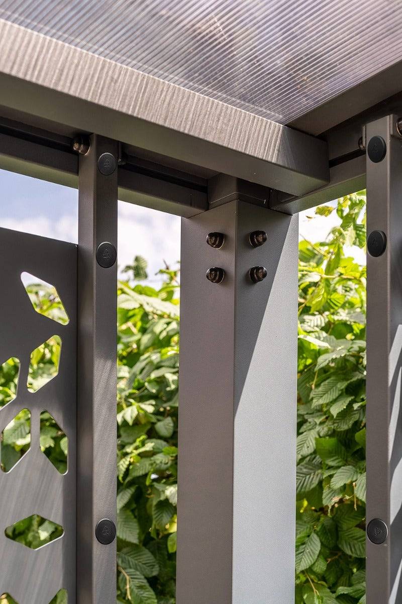 Trigano Jardin - Carport aluminium Trigano - LIBECCIO + 8 claustras - 16 m² - Image 5