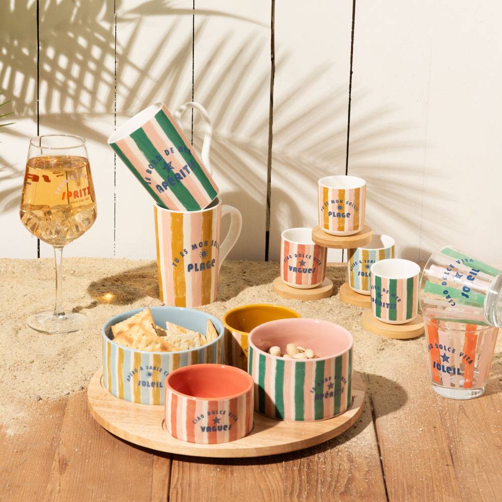 Coffret de 2 mugs Beach Club 42 cl - Image 3
