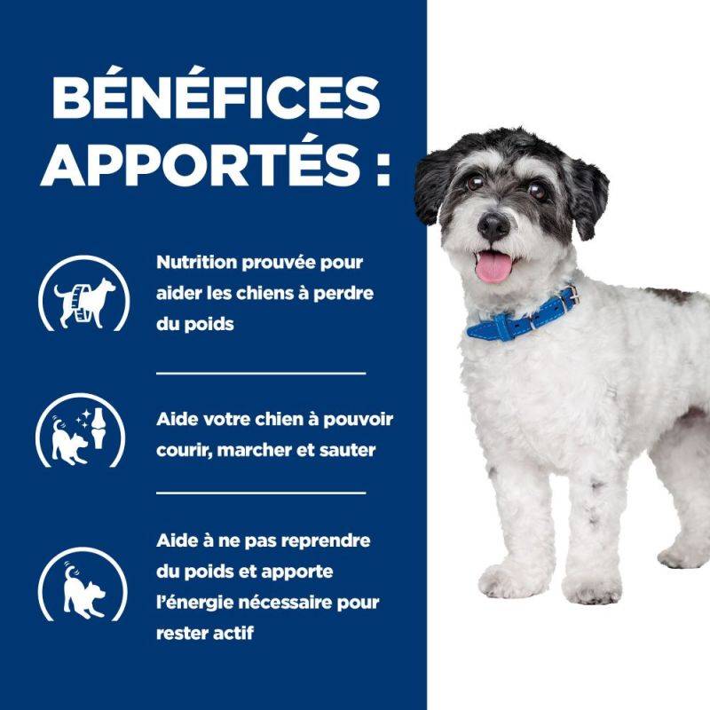 CROQUETTES CHIEN ADULT PRESCRIPTION DIETS J/D MINI METABOLIC + MOBILITY - HILL'S 3 kg - Image 3