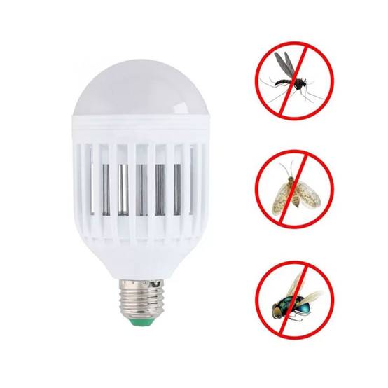 Lampe led anti moustique Insectes volants 2en1 Ampoule LED vissable douille standard E27 GRUNDIG - Image 7