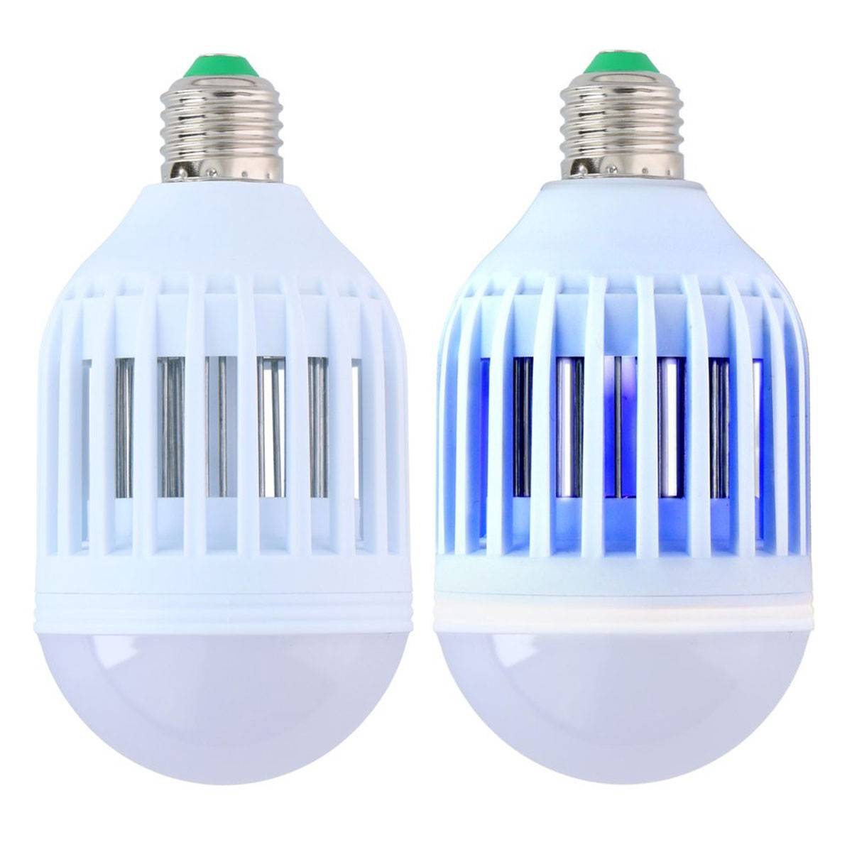 Lampe led anti moustique Insectes volants 2en1 Ampoule LED vissable douille standard E27 GRUNDIG - Image 9
