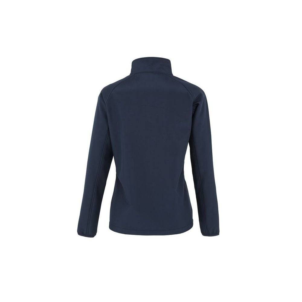 Veste softshell ecoresponsable en polyester recyclé FEMME Result Bleu Marine XL - Image 2