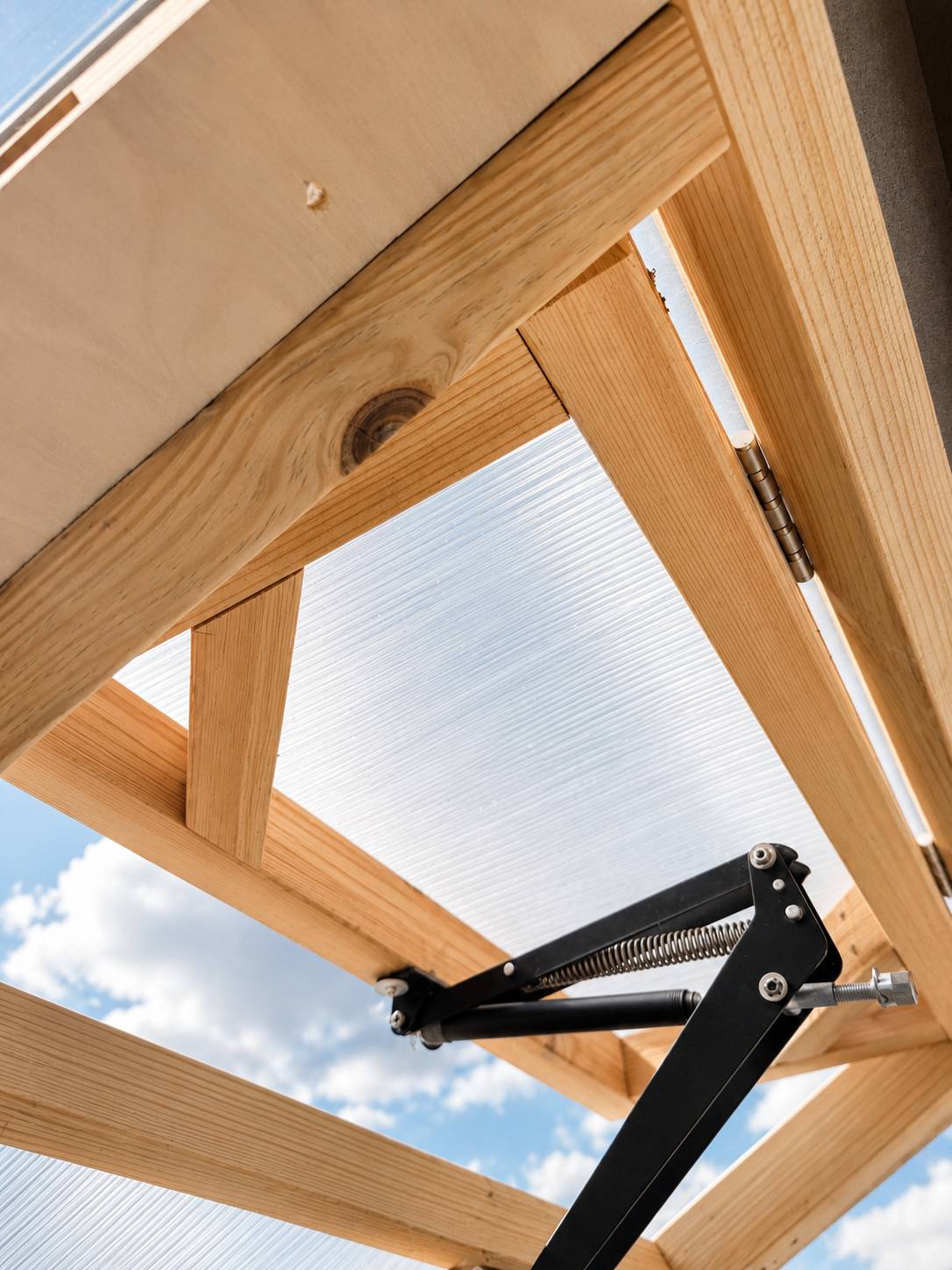 Serre en bois 18m² Norhage Tre 300 - Polycarbonate 6mm - Image 5