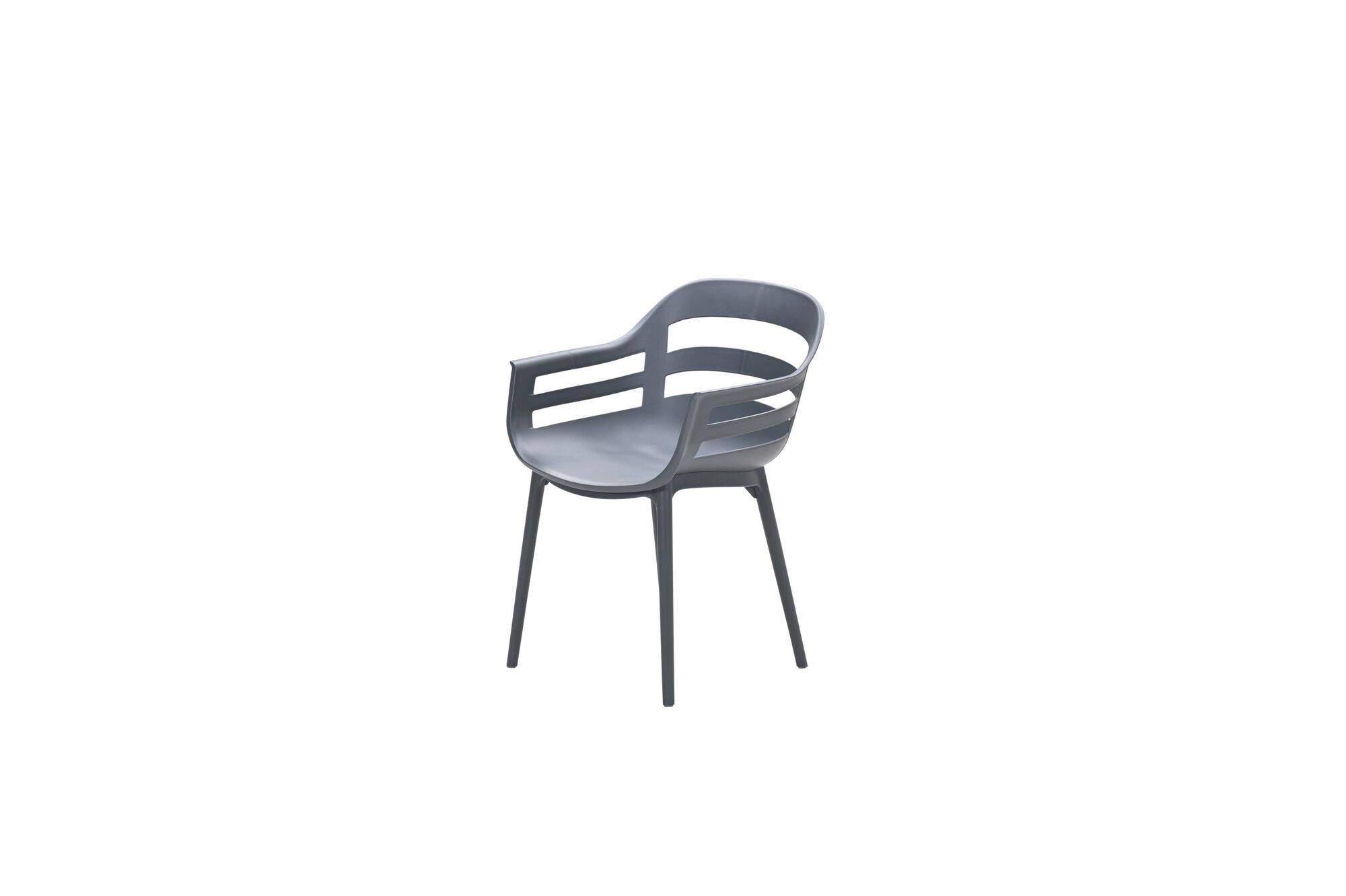 Garden Impressions - Chaise plastique Ceasar - anthracite - Image 1