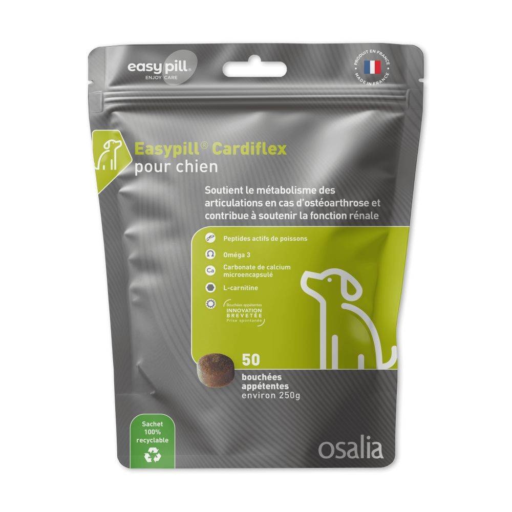 EASYPILL® Cardiflex Chien - Osalia 50*5g bouchées - Image 1