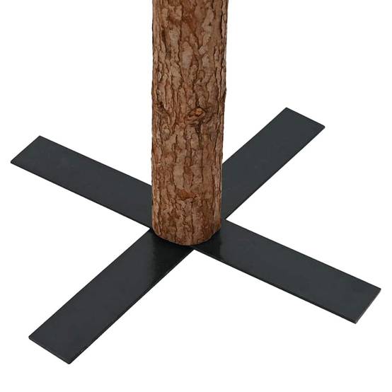 Sapin de Noël Artificiel 150 cm Pré-décoré, Tronc en Bois, 150 LED, Facile à Installer – ComfortXL Outdoor Living - Image 9
