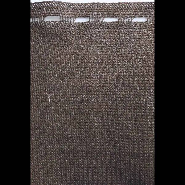 Nortène - Brise-vue HDPE tissé anthracite 1,5 x 10 m - 120 g/m² - boutonnières - Image 3