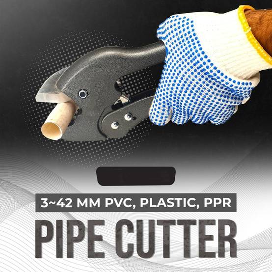 Coupe-tube professionnel 3-42mm - PVC/PPR/vinyle - Aluminium renforcé - Living123 - Image 2