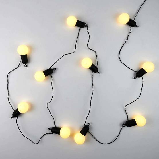 The Home Deco Factory - Guilande extérieure 10 ampoules LED 2.70 m - Image 3