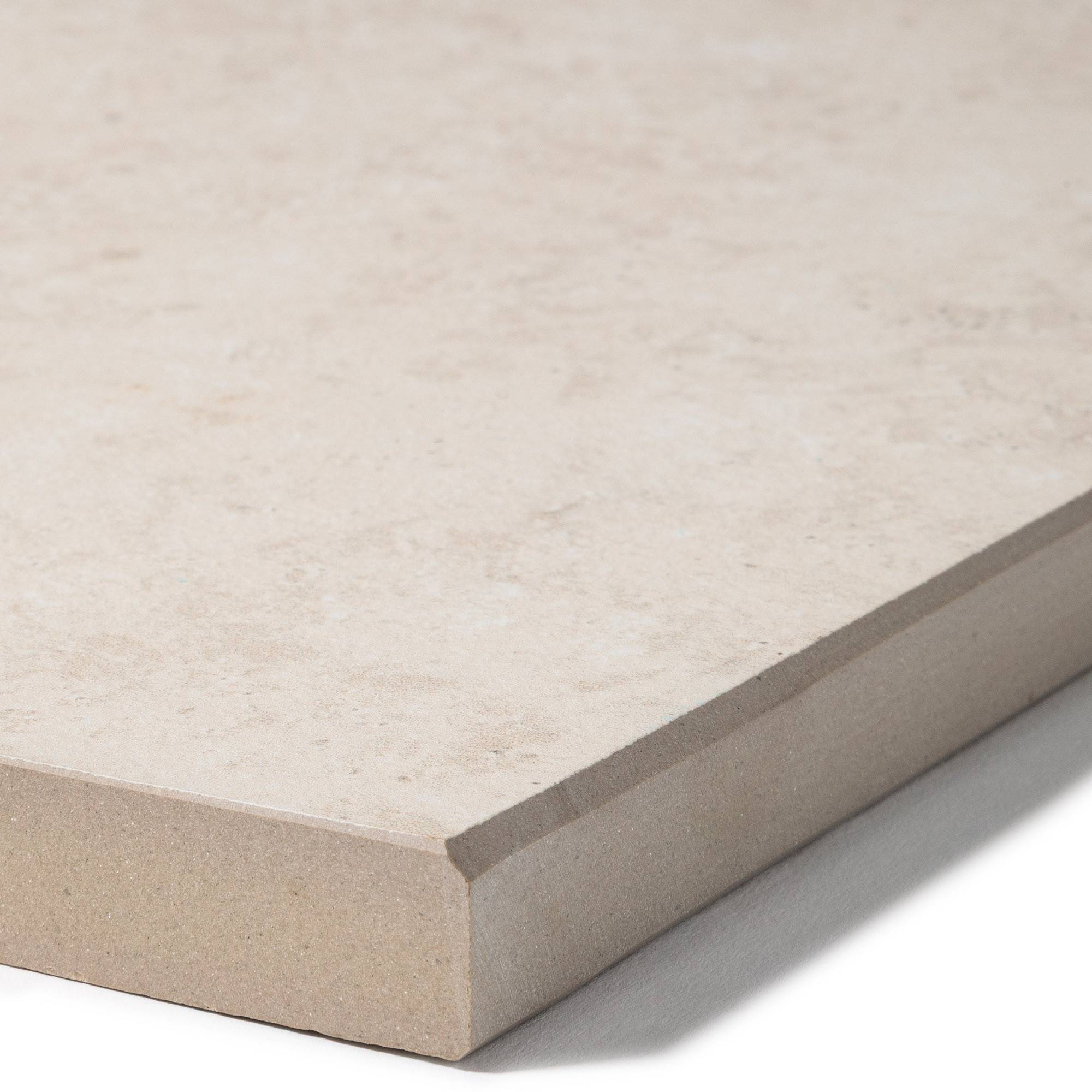 Margelle de piscine effet Travertin Beige 60x28x2 cm Bord Droit Pietra - RO'MA CARRELAGE - Image 2