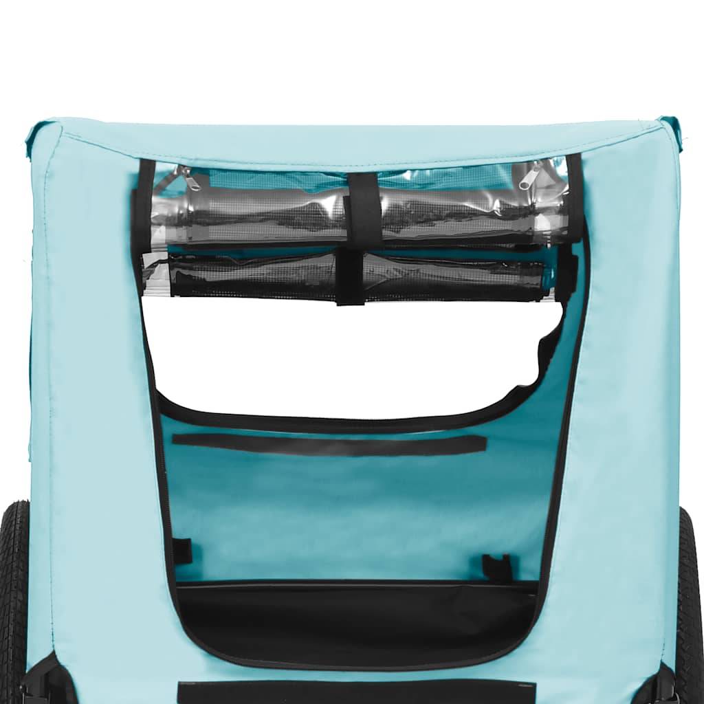 Vidaxl - Remorque de vélo pour animaux de compagnie bleu et noir vidaXL 92595 - Image 6
