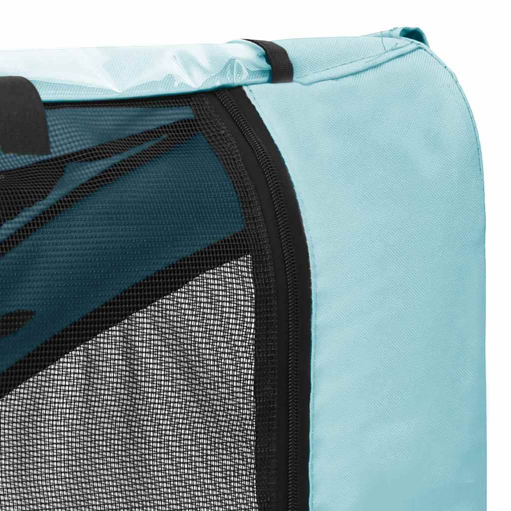 Vidaxl - Remorque de vélo pour animaux de compagnie bleu et noir vidaXL 92595 - Image 5